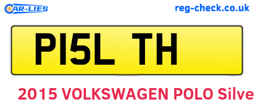 P15LTH are the vehicle registration plates.