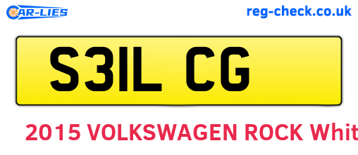 S31LCG are the vehicle registration plates.