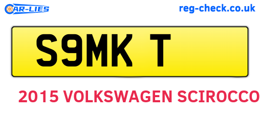 S9MKT are the vehicle registration plates.