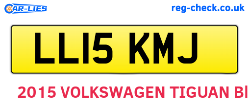LL15KMJ are the vehicle registration plates.