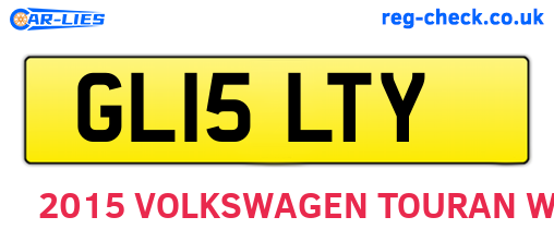 GL15LTY are the vehicle registration plates.