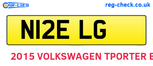 N12ELG are the vehicle registration plates.