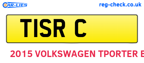 T1SRC are the vehicle registration plates.