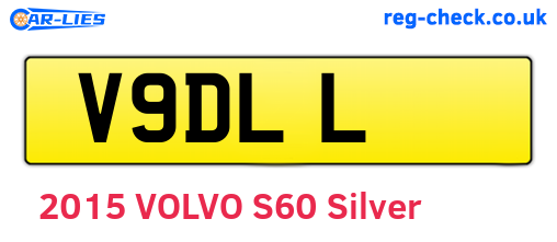 V9DLL are the vehicle registration plates.