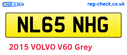 NL65NHG are the vehicle registration plates.
