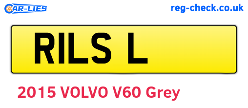 R1LSL are the vehicle registration plates.