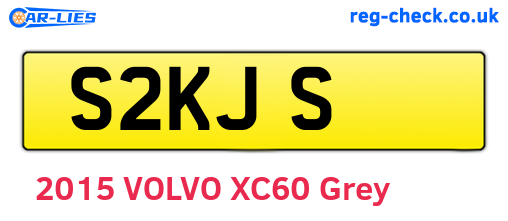 S2KJS are the vehicle registration plates.