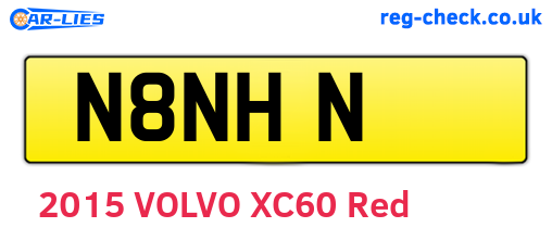 N8NHN are the vehicle registration plates.