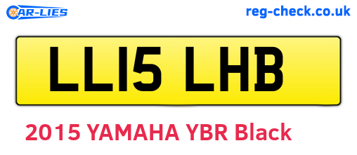 LL15LHB are the vehicle registration plates.