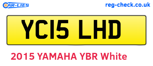 YC15LHD are the vehicle registration plates.