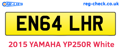 EN64LHR are the vehicle registration plates.