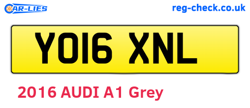 YO16XNL are the vehicle registration plates.