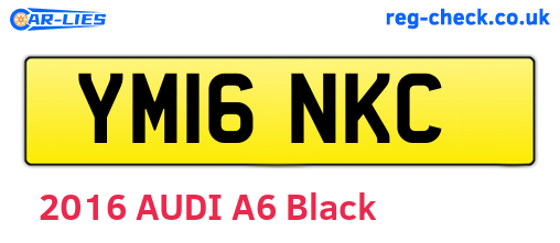YM16NKC are the vehicle registration plates.