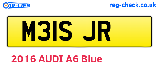 M31SJR are the vehicle registration plates.