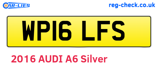 WP16LFS are the vehicle registration plates.
