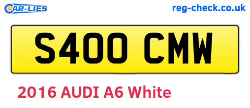 S400CMW are the vehicle registration plates.