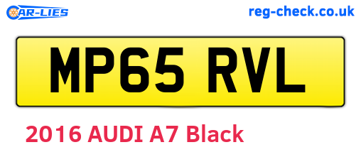 MP65RVL are the vehicle registration plates.