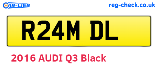 R24MDL are the vehicle registration plates.