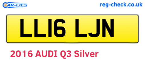 LL16LJN are the vehicle registration plates.