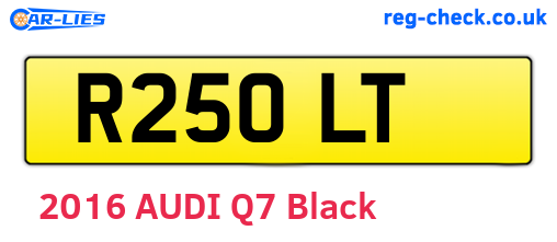 R25OLT are the vehicle registration plates.