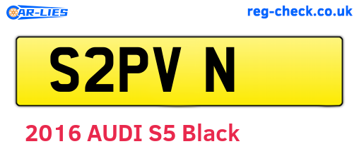 S2PVN are the vehicle registration plates.