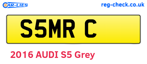S5MRC are the vehicle registration plates.