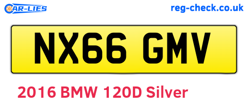 NX66GMV are the vehicle registration plates.