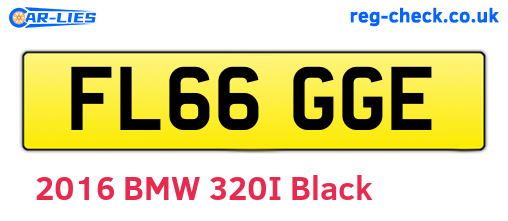 FL66GGE are the vehicle registration plates.