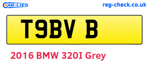 T9BVB are the vehicle registration plates.