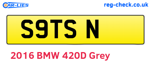 S9TSN are the vehicle registration plates.