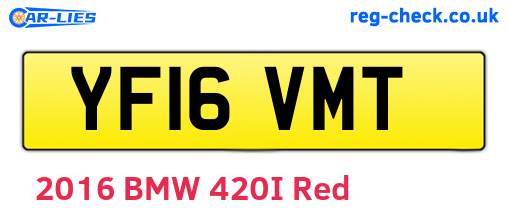YF16VMT are the vehicle registration plates.