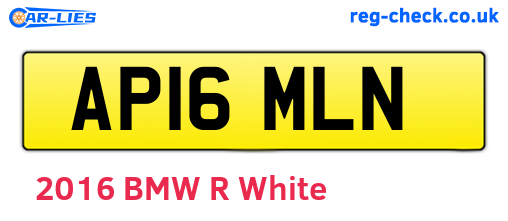 AP16MLN are the vehicle registration plates.