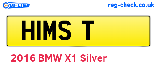 H1MST are the vehicle registration plates.