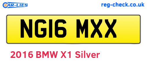 NG16MXX are the vehicle registration plates.