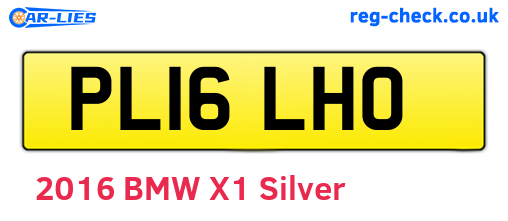 PL16LHO are the vehicle registration plates.