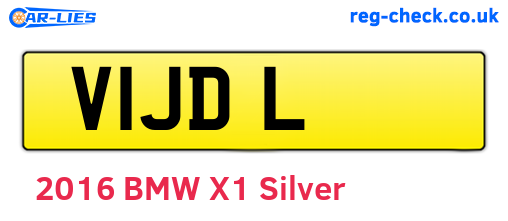 V1JDL are the vehicle registration plates.