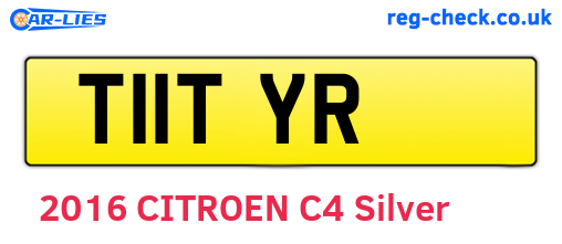 T11TYR are the vehicle registration plates.