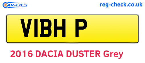V1BHP are the vehicle registration plates.