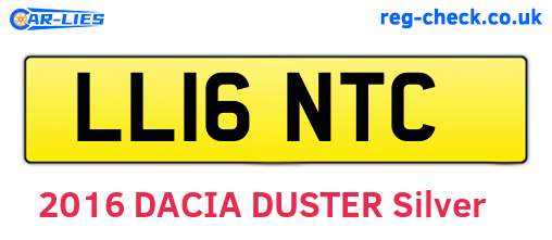 LL16NTC are the vehicle registration plates.