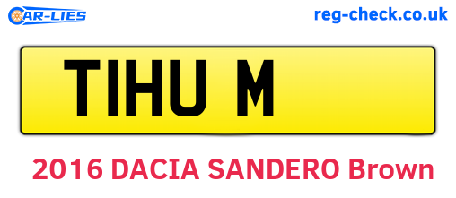 T1HUM are the vehicle registration plates.