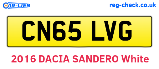 CN65LVG are the vehicle registration plates.