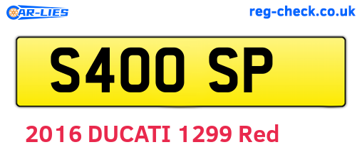 S40OSP are the vehicle registration plates.