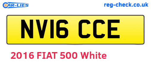 NV16CCE are the vehicle registration plates.