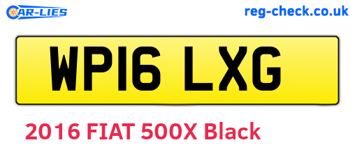 WP16LXG are the vehicle registration plates.
