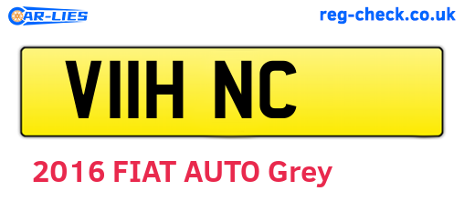 V11HNC are the vehicle registration plates.