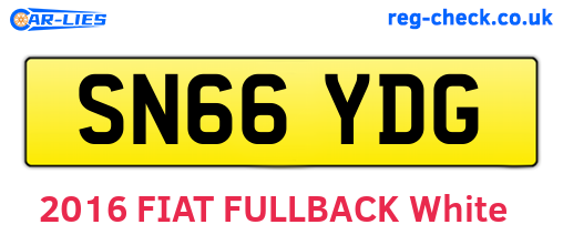 SN66YDG are the vehicle registration plates.