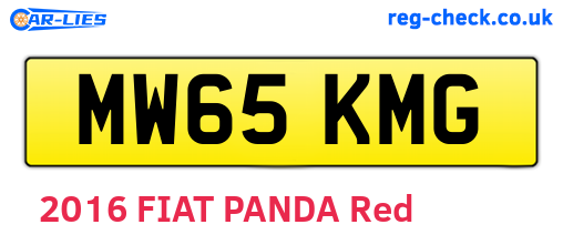 MW65KMG are the vehicle registration plates.