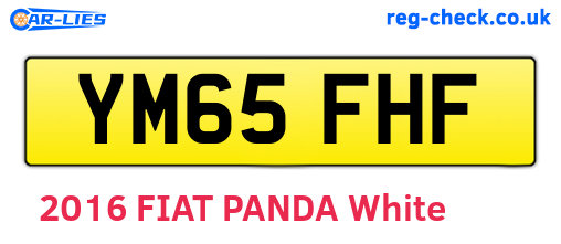 YM65FHF are the vehicle registration plates.
