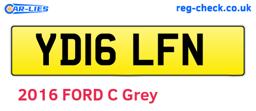 YD16LFN are the vehicle registration plates.