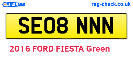 SE08NNN are the vehicle registration plates.